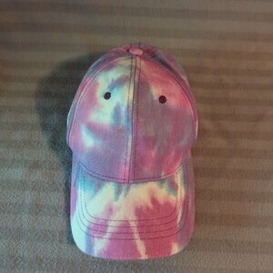 Womens Adjustable Snapback Summer Cotton Men Casual Cap Tie-Dye Sun Baseball Hat